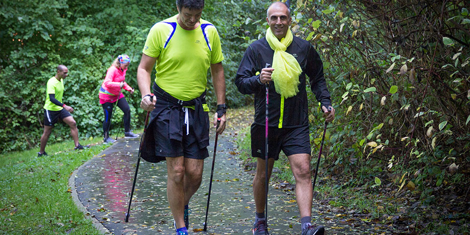 200ème sortie marche sportive et marche nordique Newfeel