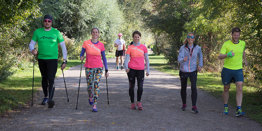 200ème sortie marche sportive et marche nordique Newfeel